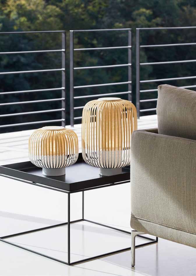 Бамбуковая настольная лампа Forestier Бамбуковый светильник ARCH-00076499 - Вид №4