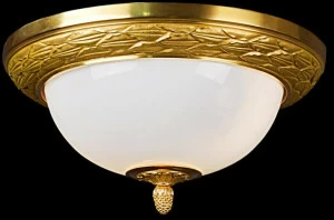 Tisserant Стеклянный потолочный светильник Lauriers