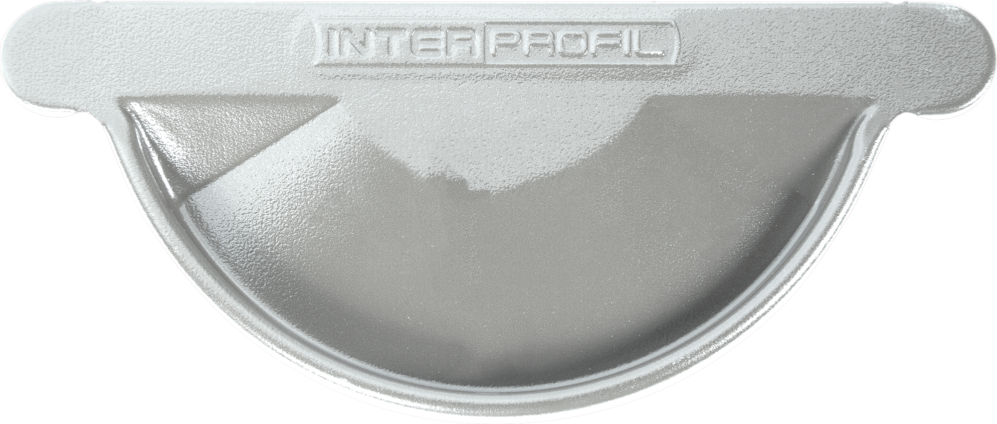 17880606 Заглушка желоба левая/правая оцинкованная STLM-0008907 ИНТЕРПРОФИЛЬ  - Вид №1