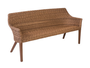 94.00.0312 Тортуга Скамья Twist натуральная / борнео 3-х местная Mbm