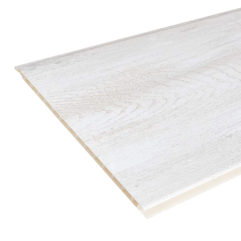 Панель ПВХ стеновая Ель Альпийская белая 8x250x2700 мм 89424594 DEKOR PANEL STLM-1566258 - Вид №1