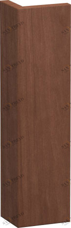 XL549901313 X-Large Доборная планка для шкафчика X-Large Американский орех, натуральный шпон Duravit