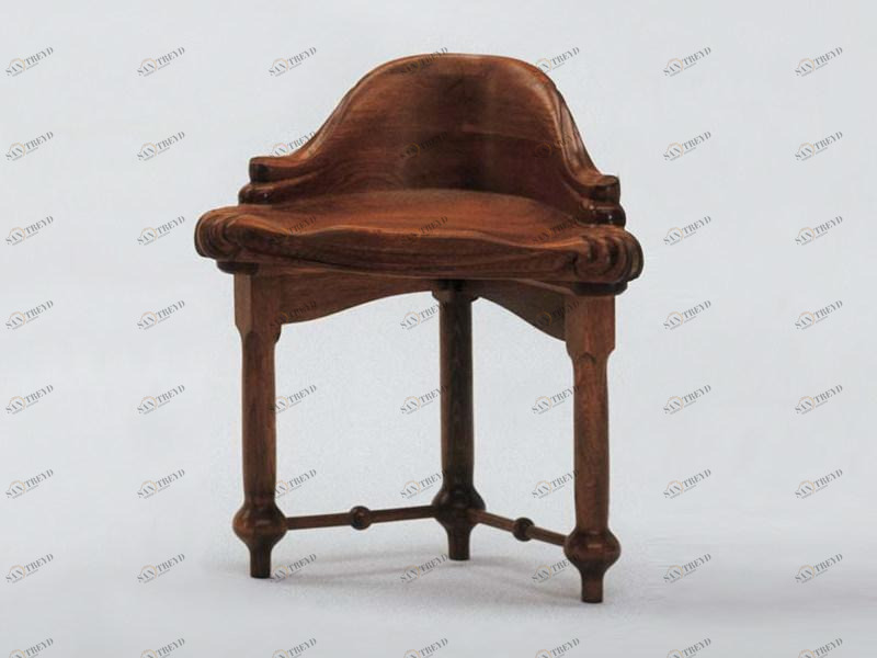 BD Barcelona Design Табурет из массива дерева Calvet sun-id-1491127