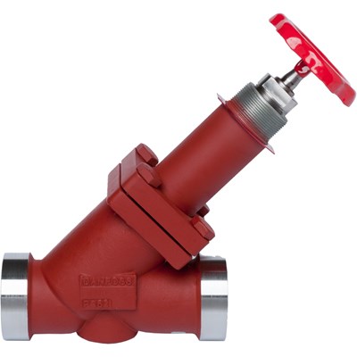 Danfoss SVA-L — запорные клапаны с удлиненным штоком SVA-L 20 D STR H-WHEEL Запорный клапан 148B5350 