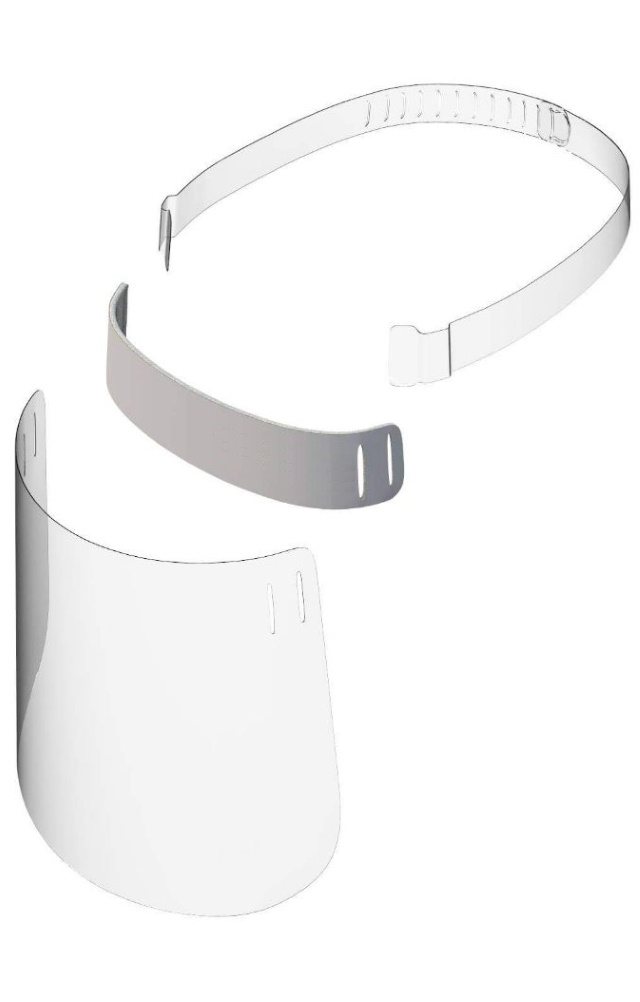 5029404 Экран для лица  Средства защиты глаз  размер Спецодежда 