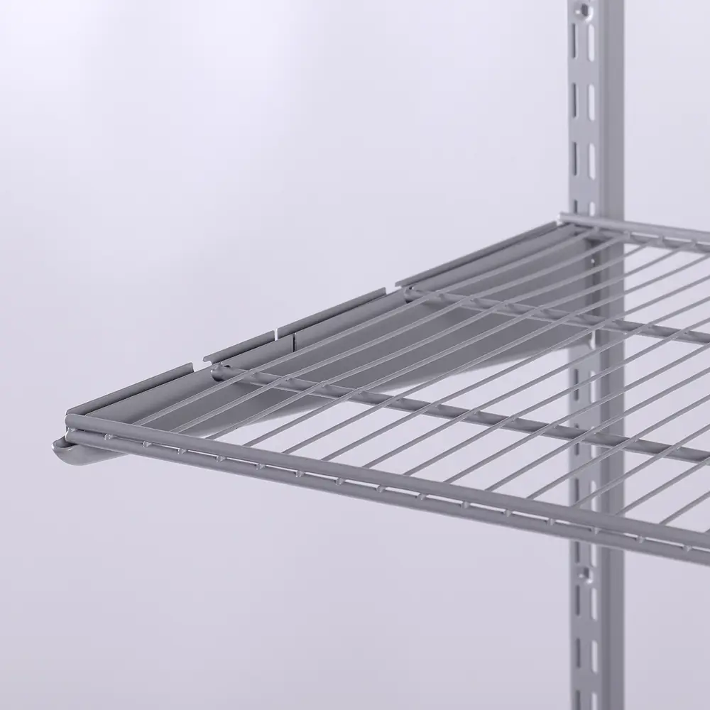 89370215 Прямая полка Larvij 120.6x1x40.6 см сталь цвет алюминий STLM-1094870  - Вид №2