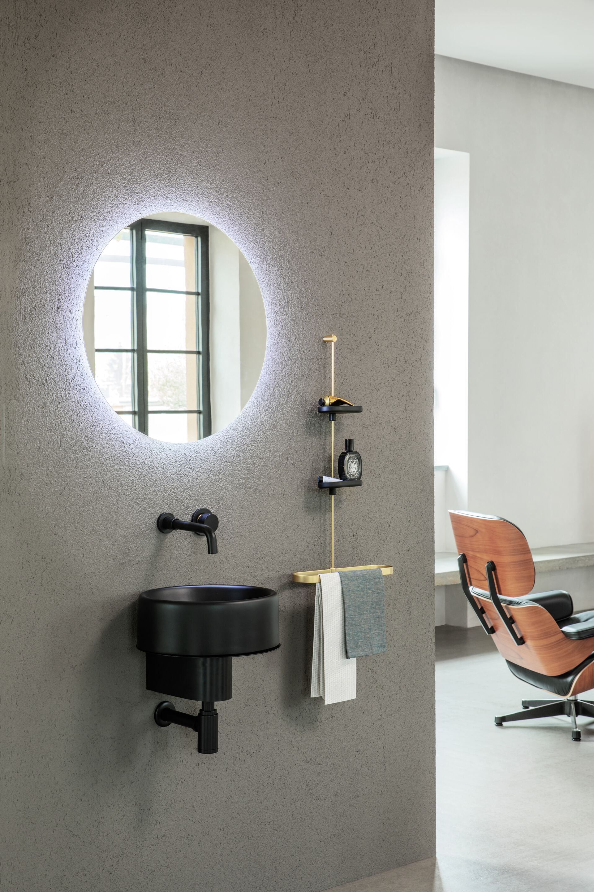 Круглая столешница из минерального волокна Geelli COCCOLA ARCH-00049408 - Вид №7