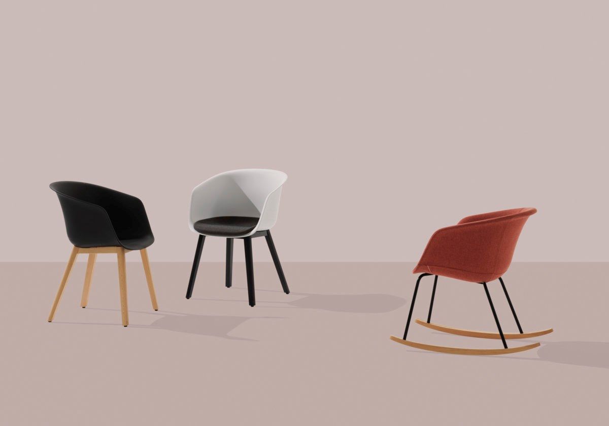 Стул из полипропилена с мягким сиденьем Et al Dunk ARCH-00054829 - Вид №2