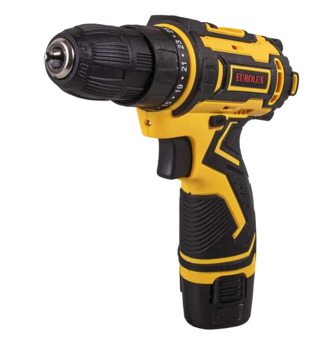 Дрель-шуруповерт Eurolux ДА-12/2-1Li 9149060 STDN-0111279