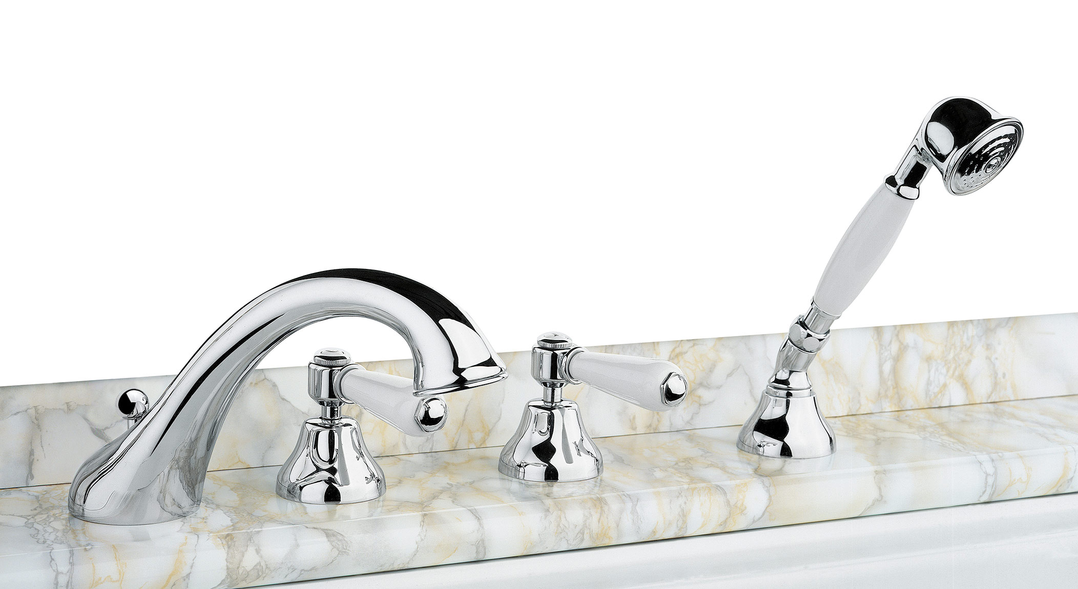 2507 Смеситель для умывальника с поворотным изливом Nicolazzi Series Nuova Brenta  - Вид №1