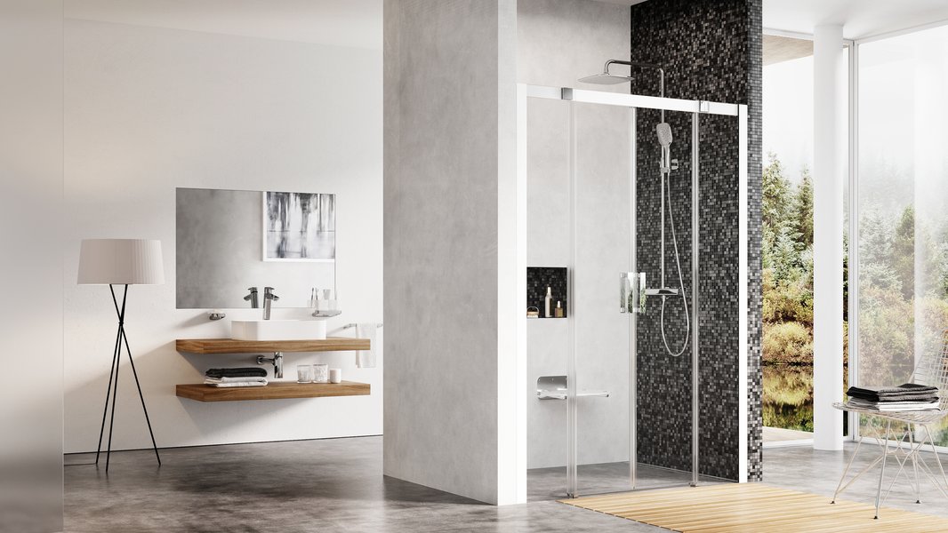 MSD4-180 блестящая+Transparent Ravak 0WKY0C00Z1 - Вид №1