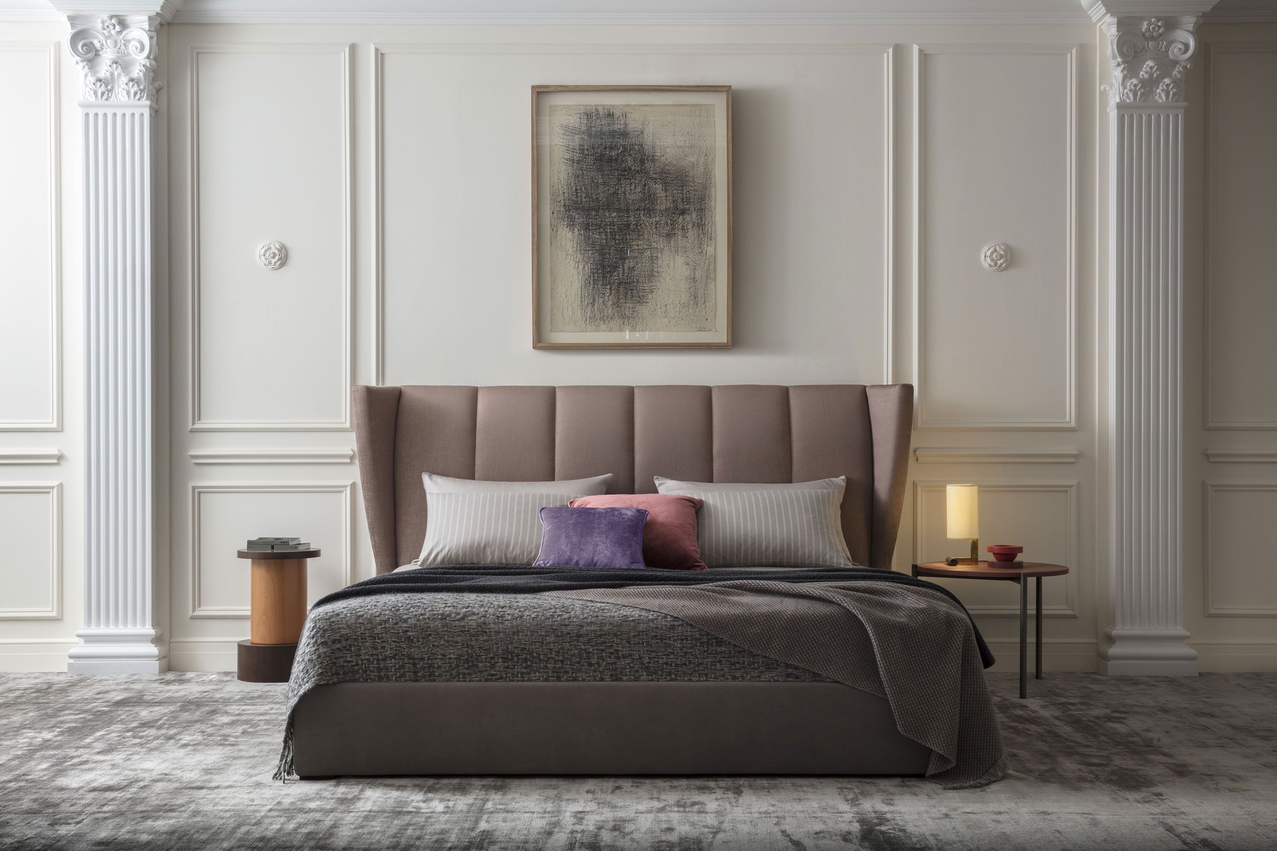 Круглый кожаный журнальный столик OAK Metronome ARCH-00148584 - Вид №5