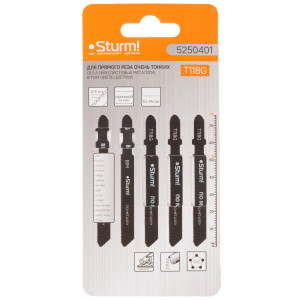 Пилки для лобзика Sturm! 5250401 8114305