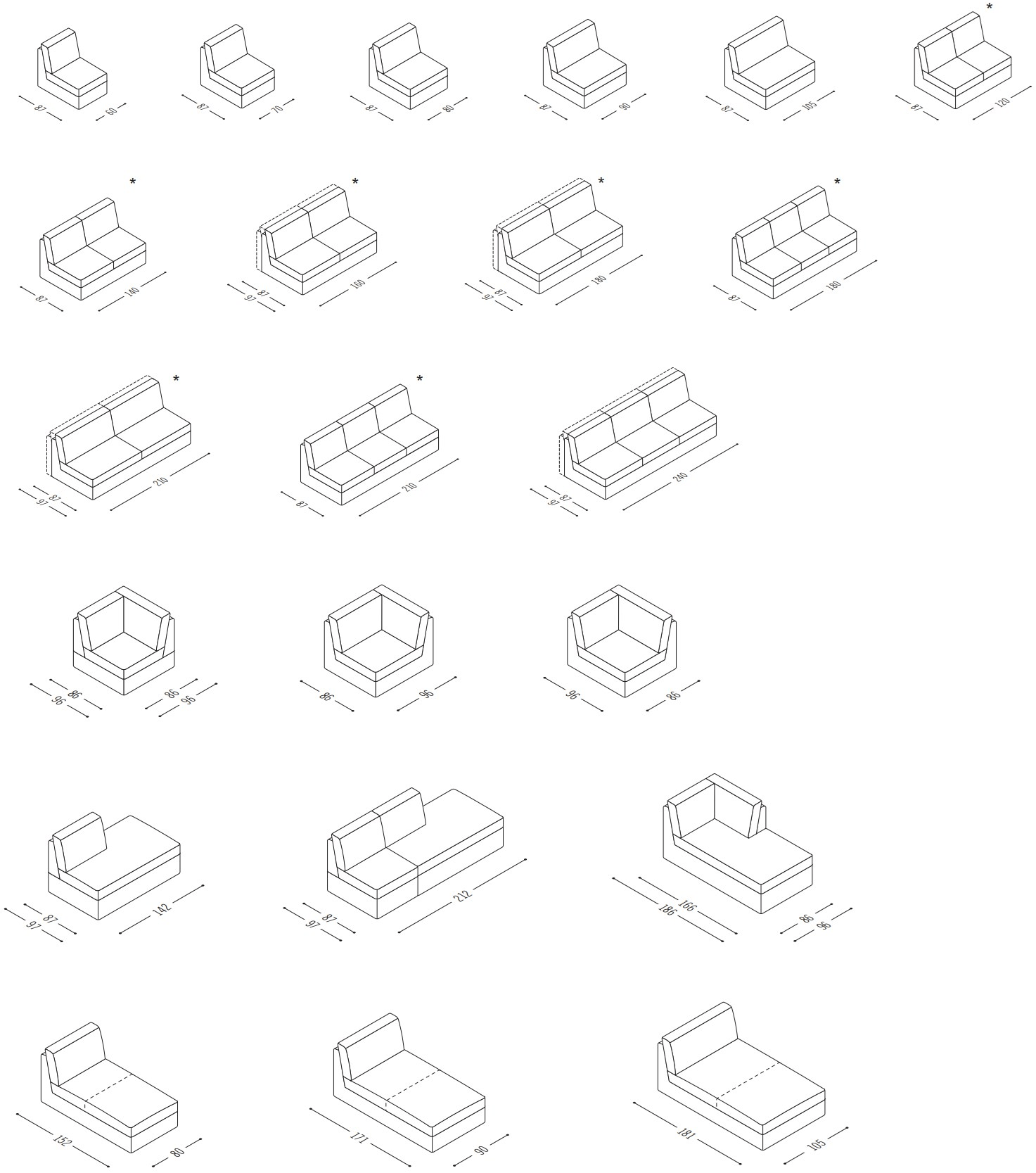 COR Модульный угловой диван Conseta sun-id-1498733 - Вид №5