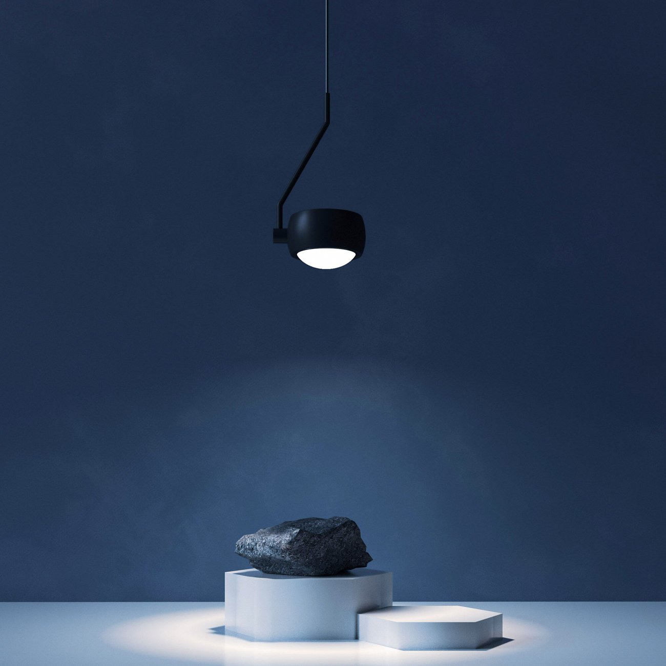 Светильник подвесной светодиодный с алюминиевым плафоном черный Lens TECHNICAL TECHNICAL 00-3957065 Черный  - Вид №7