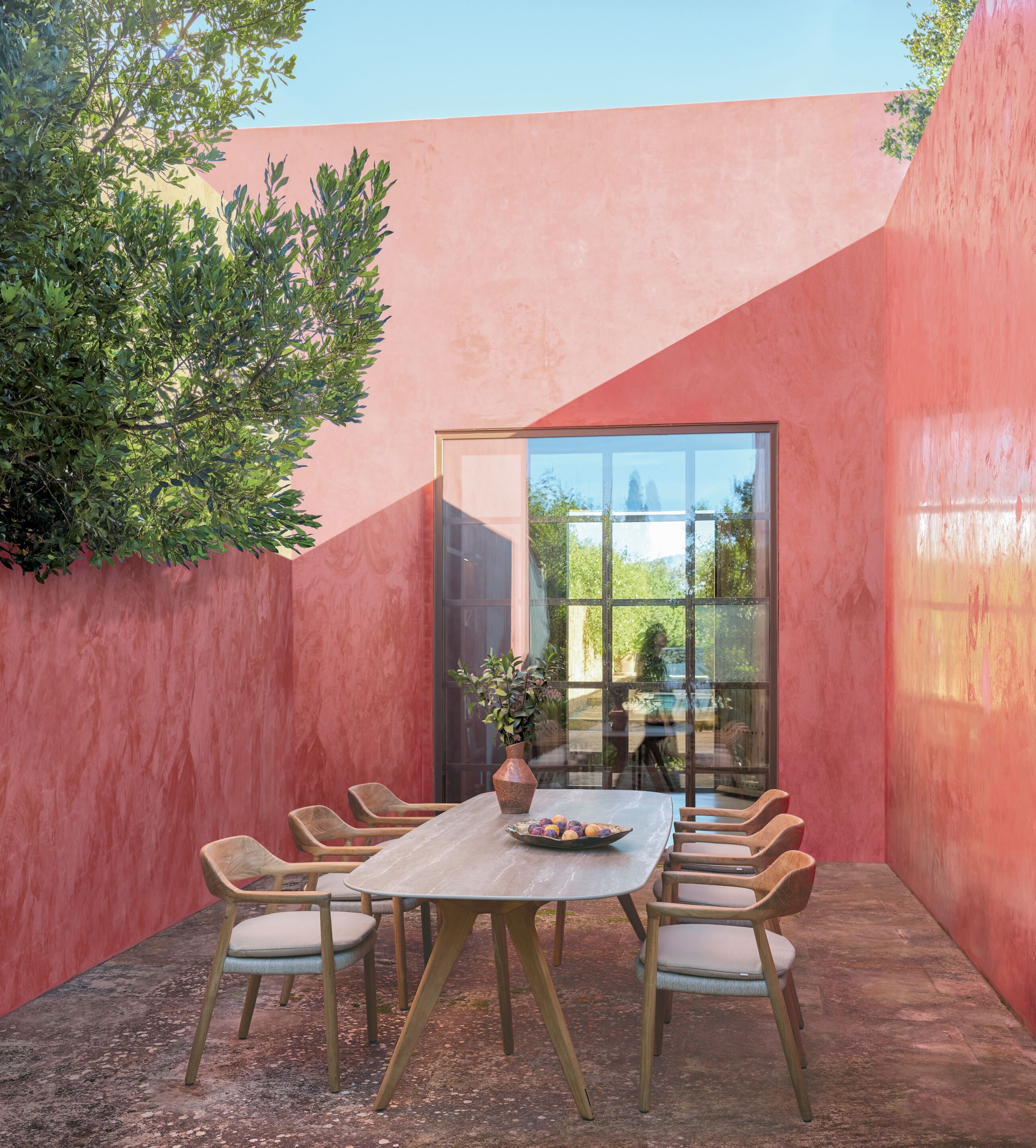 Прямоугольный садовый стол из тикового дерева MANUTTI Torsa ARCH-00127325 - Вид №2