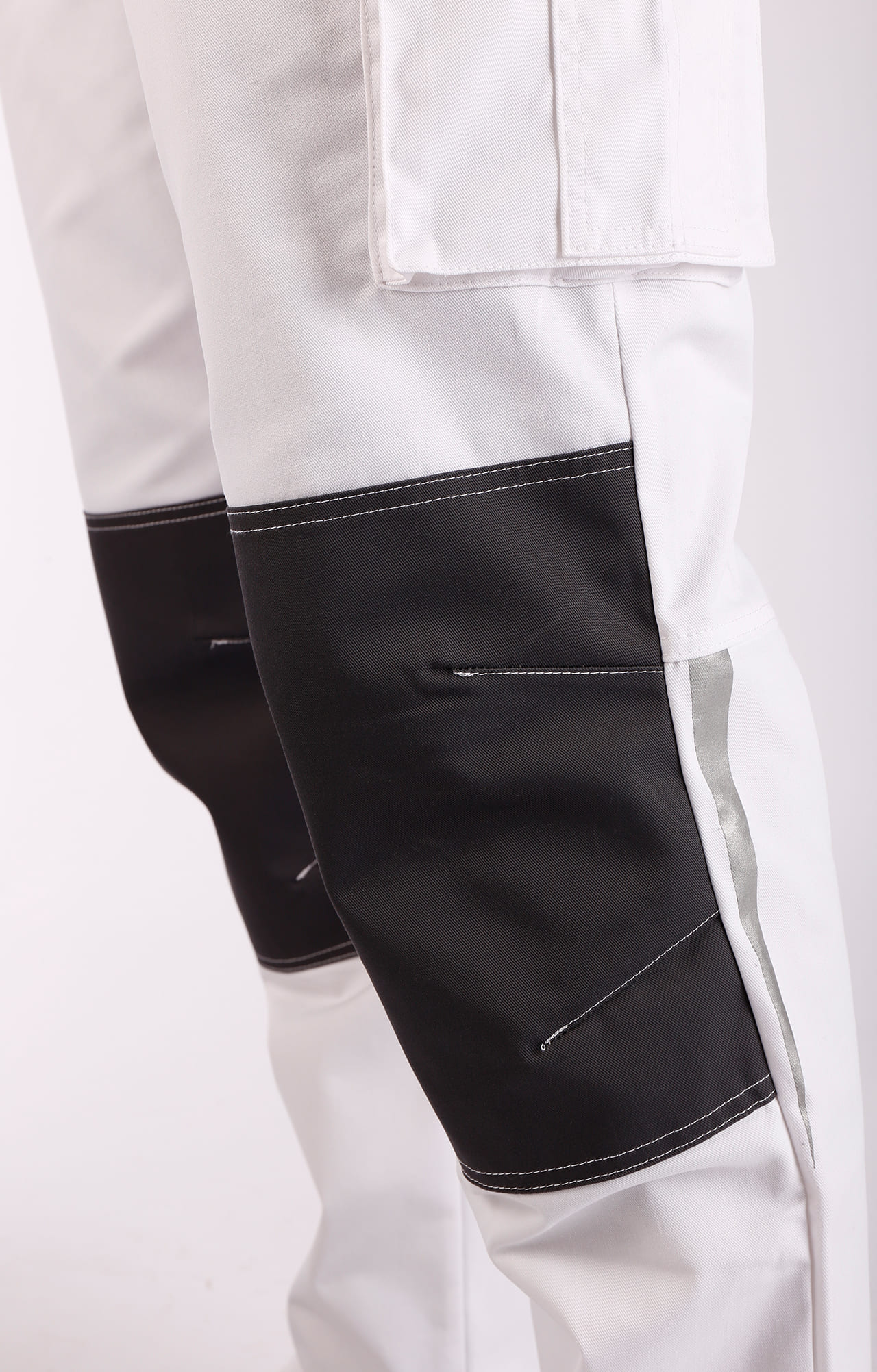 4974828 Костюм  NEW белый графит STATUS  Летняя спецодежда  размер 52-54/182-188  - Вид №20