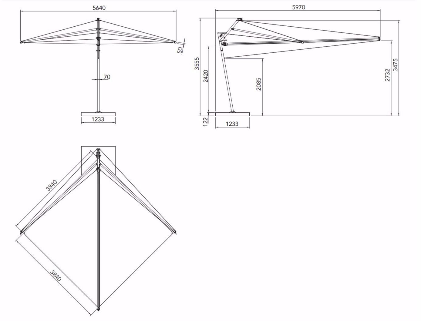 KE Outdoor Design Самонесущая тень для парусов Sails sun-id-1390062 - Вид №13