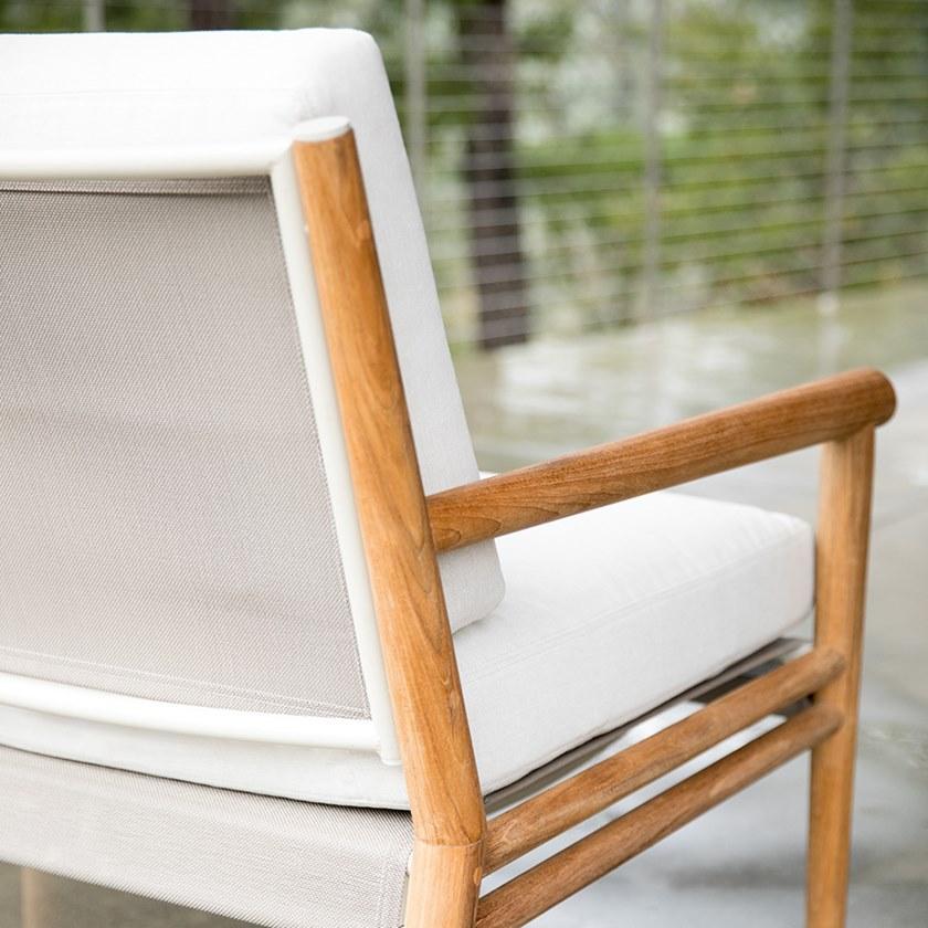 JANUS et Cie 3-местный садовый диван из тика Konos sun-id-1397246 - Вид №5