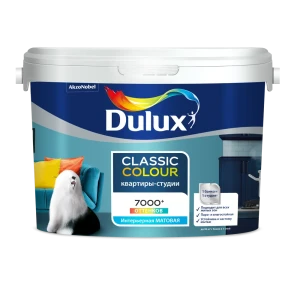 Краска для стен и потолков Dulux Classic Colour база BW 8 л