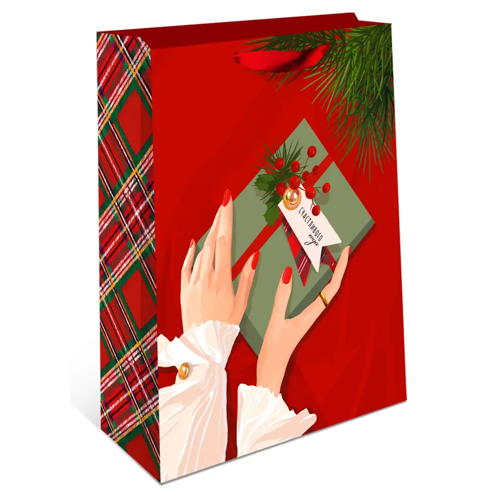 Подарочный пакет Арт и дизайн Плюс 42x33 см в ассортименте STLM-2103543