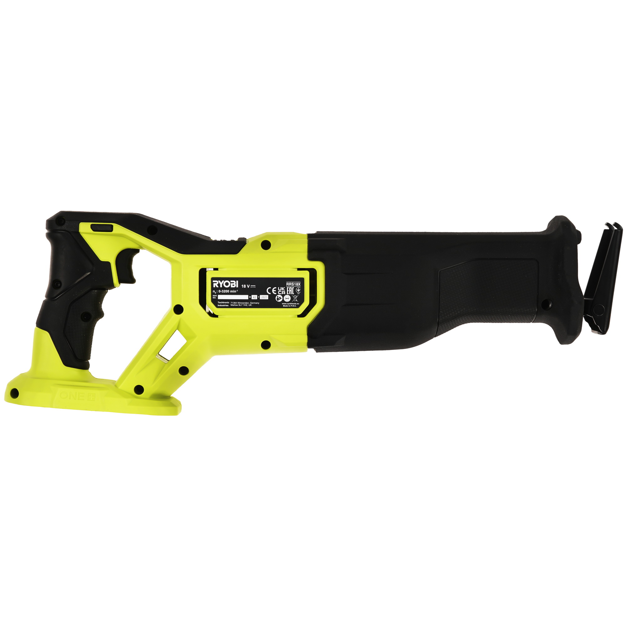 Сабельная пила Ryobi RRS18X-0 ONE+ 18V  , Без ЗУ, Без АКБ 5481047 STDN-0030385 - Вид №1