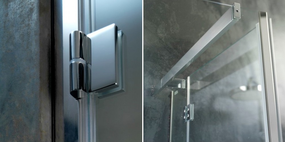 Душевой уголок Solo S05 140x85 см Karolitalia BLUBLEUSOLOS05140X85 - Вид №1