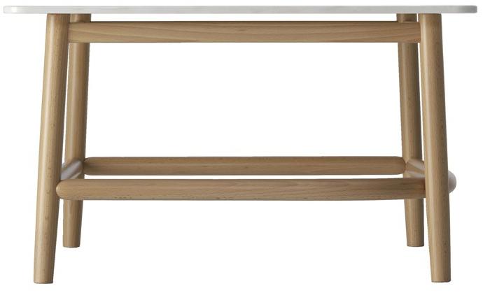 Wiener GTV Design Квадратный мраморный журнальный столик Single curve sun-id-1406311 - Вид №1