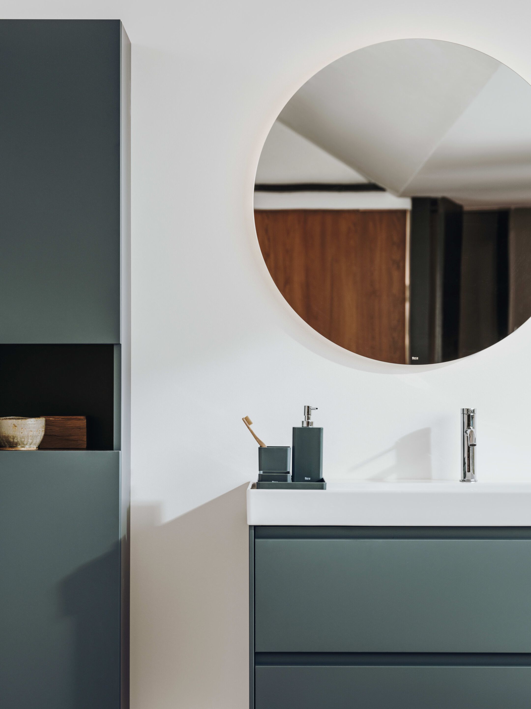 Однорычажный смеситель для раковины с автоматическим сливом Roca Ona ARCH-00132842 - Вид №8