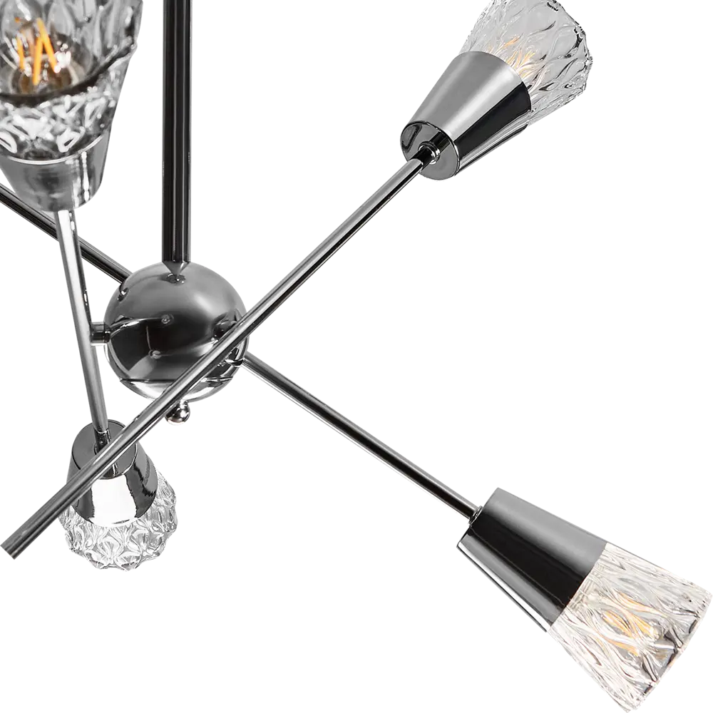 Люстра подвесная 541/6 6 ламп цвет хром Escada STLM-2046328 - Вид №8