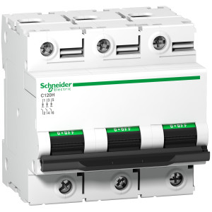 A9N18511 Автоматический выключатель Acti9 3P 63А (D) 15кА Schneider Electric Acti 9