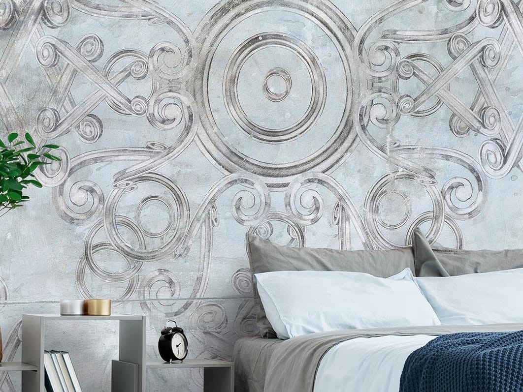 Классические обои, ПВХ бесплатно, экологически чистые, моющиеся WallPepper KRONOS ARCH-00026864