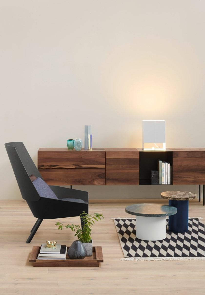 e15 Кресло из дуба с высокой спинкой  Ec03  - Вид №7