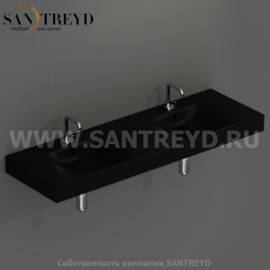 353631 Подвесная раковина настенная прямоугольная Kerasan Tribeca