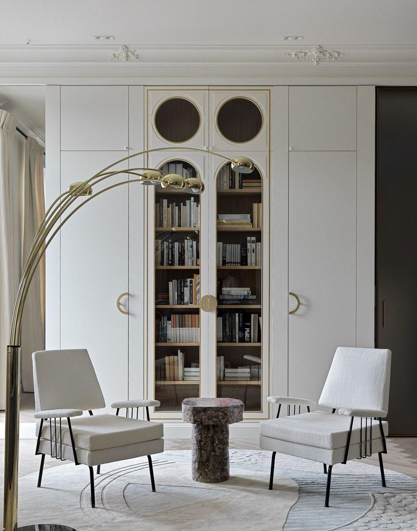 Tapis Rouge Круглый ковер ручной работы Abstraction Tr1299 - Вид №4