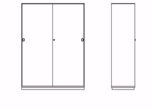 Dieffebi Офисный шкаф из металла с раздвижными дверцами Primo 6pcs_04zs - Вид №8