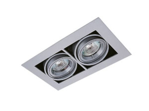 Регулируемый алюминиевый утопленный прожектор