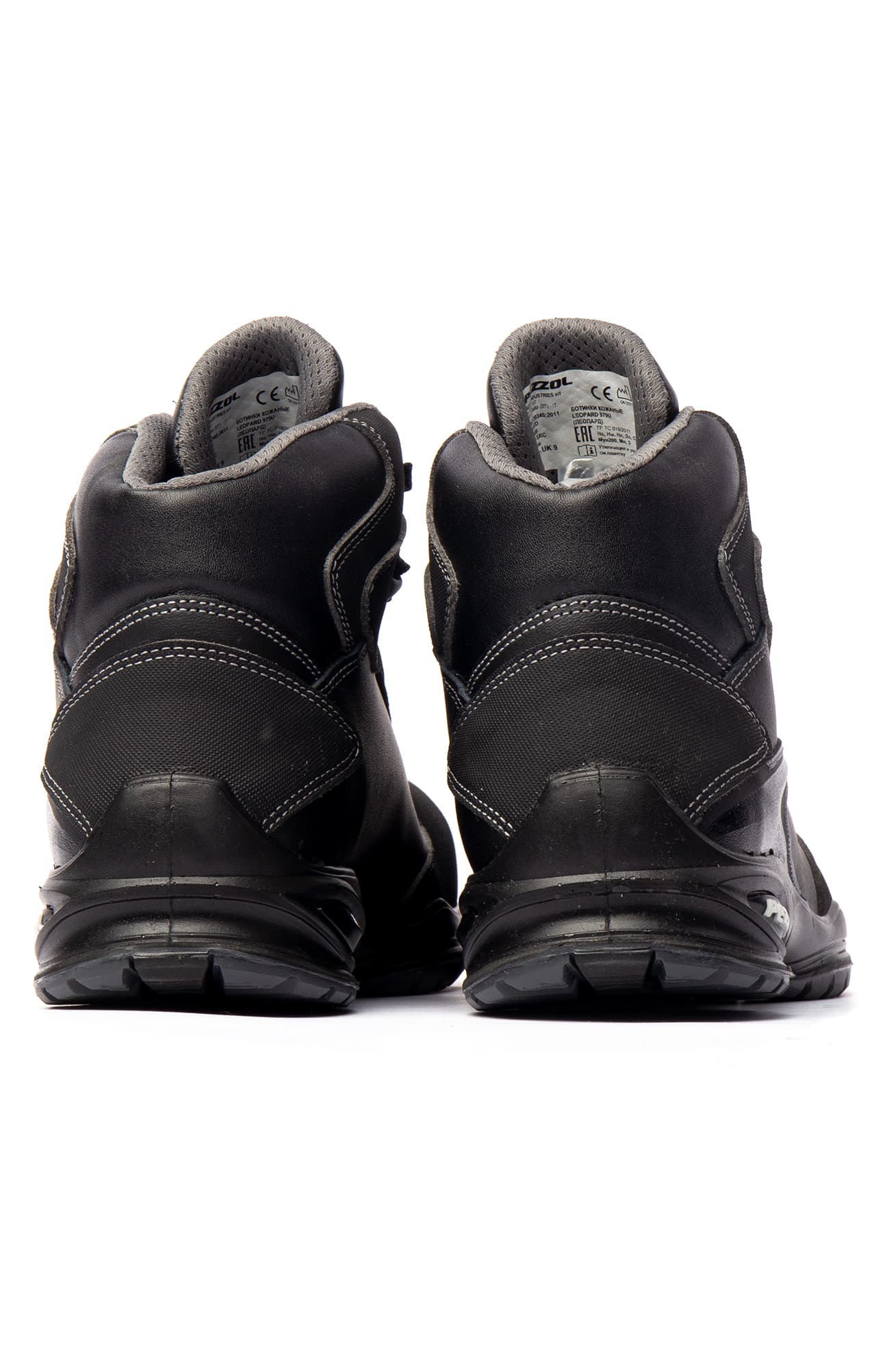 5031712 Ботинки ПЕЦЦОЛЬ ЛЕОПАРД c композитным подноском и проколозащитной прокладкой черные  Летняя обувь размер 36 Спецодежда  - Вид №1
