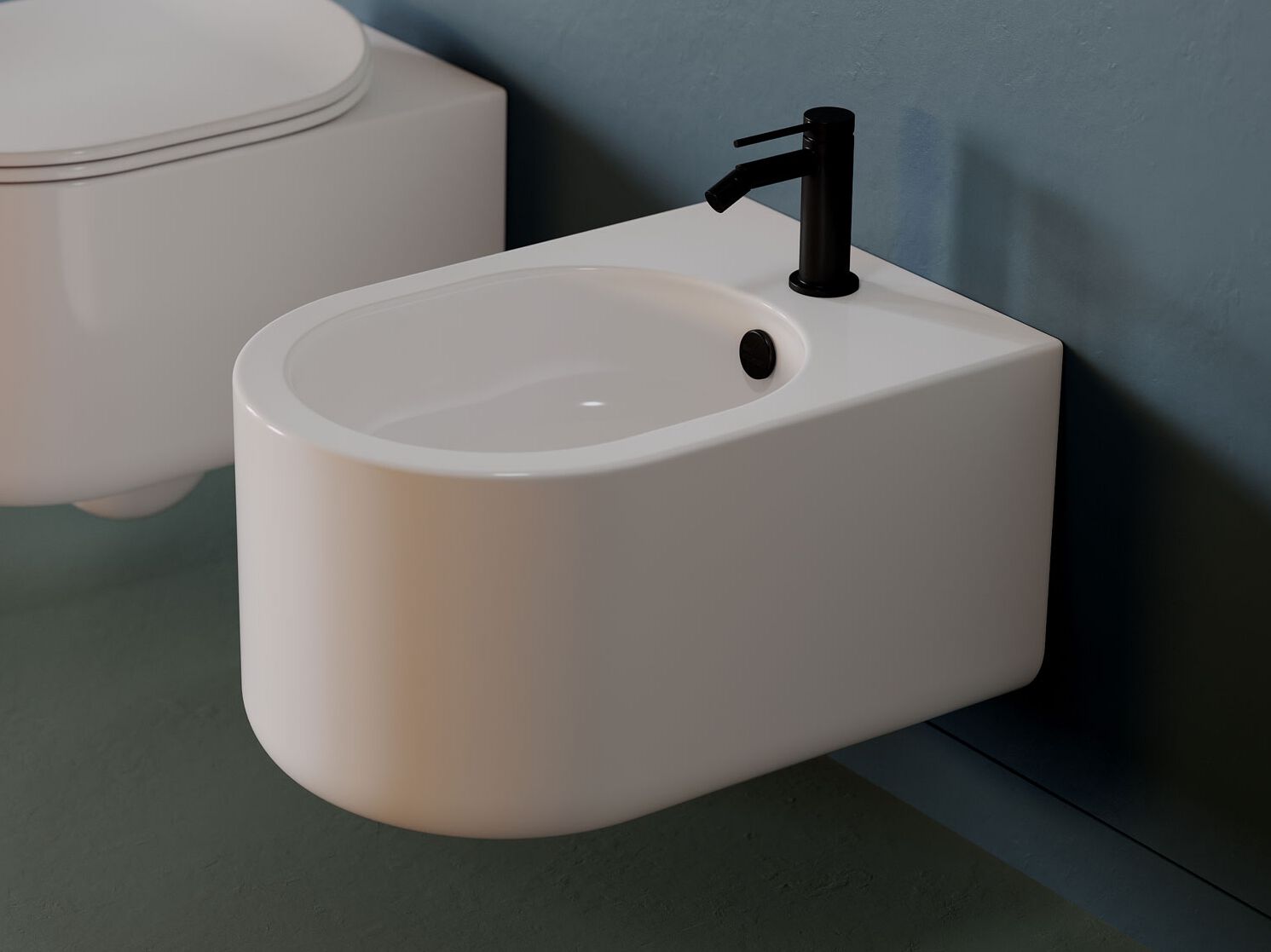 Керамическая подвесная настенная проволока для биде ArtCeram сплошная ARCH-00125891