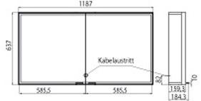 Emco Bad Зеркало с подвесным контейнером для ванной Prestige sun-id-1380409 - Вид №11