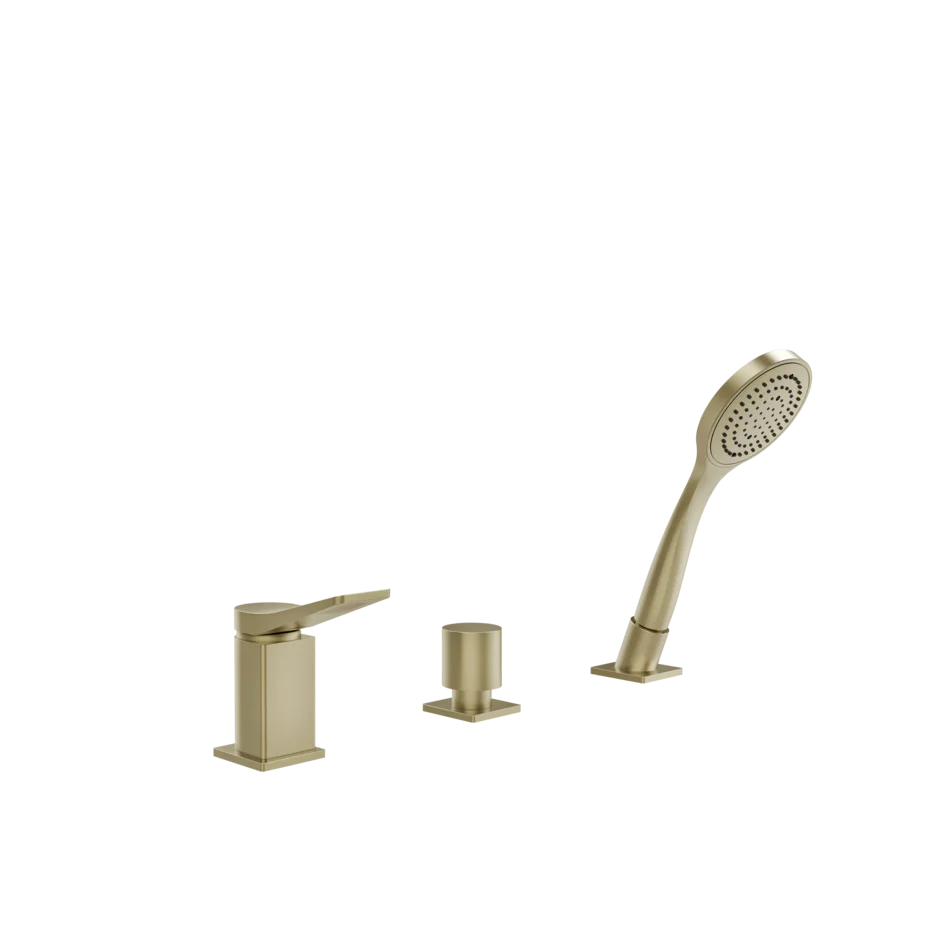 Смеситель для ванны 59043 727 Gessi Rilievo ЛАТУНЬ МАТОВАЯ PVD 59043727