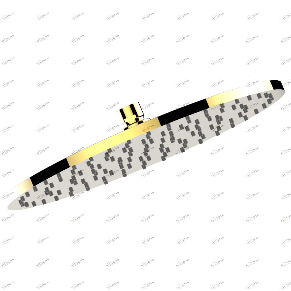 G00-280EP Верхний душ плоский 1/2" Ø300 мм с защитой от жесткой воды Thg-paris прочие артикулы THG Покрытие PVD золотистый цвет G00 280EP CAT.F