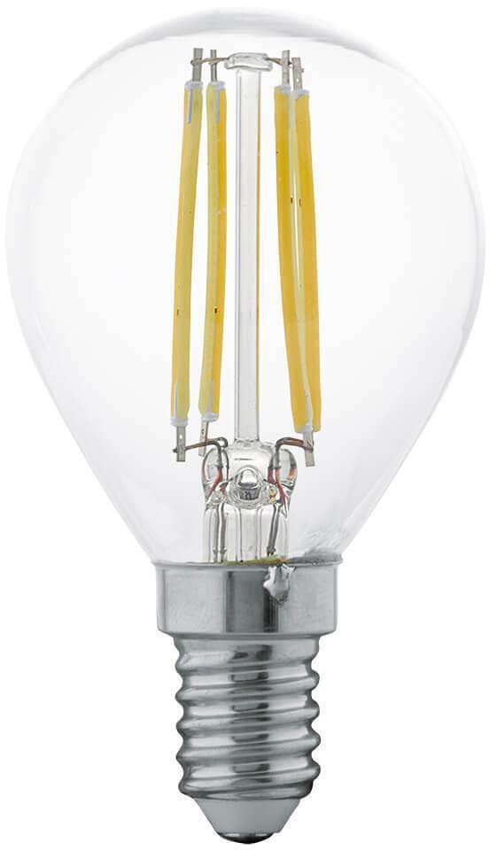 11499 Лампа светодиодная филаментная E14 4W 2700К прозрачная Eglo LM_LED_E14