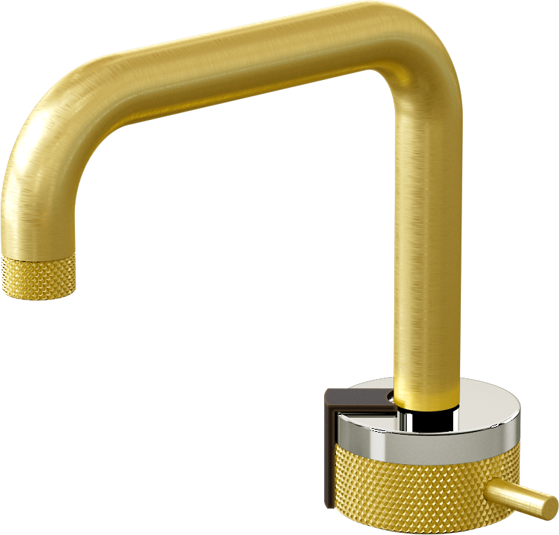 E-11500-R1PC-L2OB-BB Однорычажный прогрессивный смеситель для раковины - излив 15,3см GRAFF MOD+