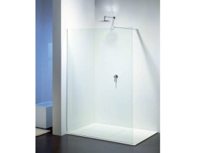 Стеклянный угловой душ