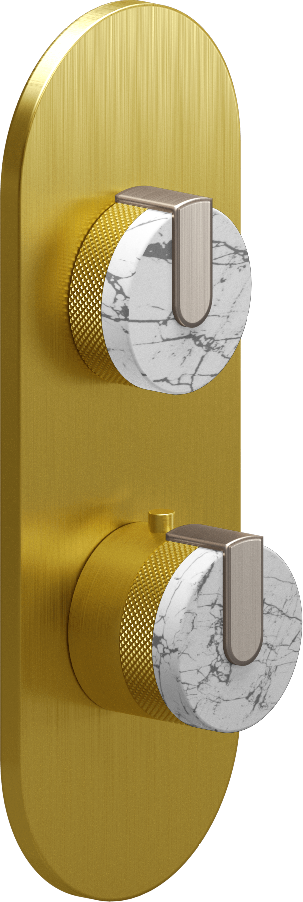 E-8026-R2MWE0-L1BNi-BB-T Планка M-Series с 2 ручками - Внешняя часть GRAFF MOD+