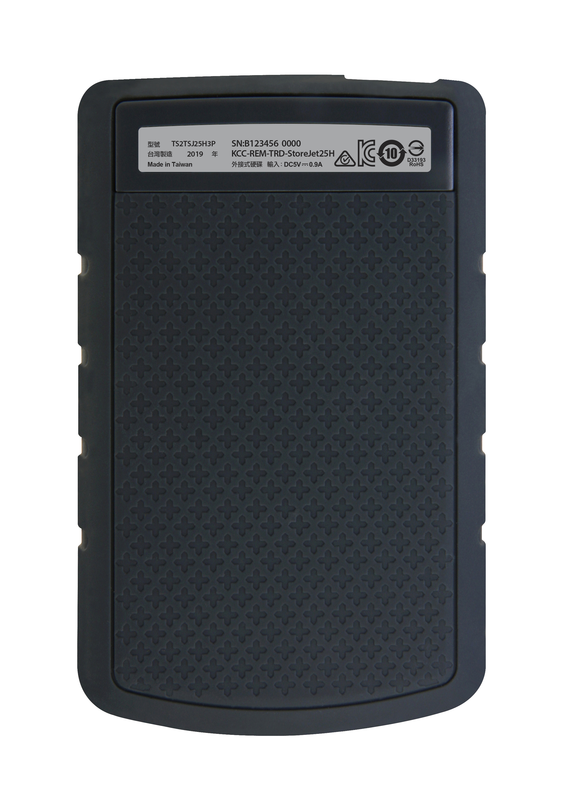 TS2TSJ25H3P usb3.0 2tb storejet 2.5" h series purple (fully rubber cover, one touch backup) Transcend Santreyd  - Вид №3