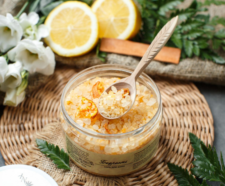 6333 Соль для ванн "Бодрость" Вкусляндия  - Вид №2