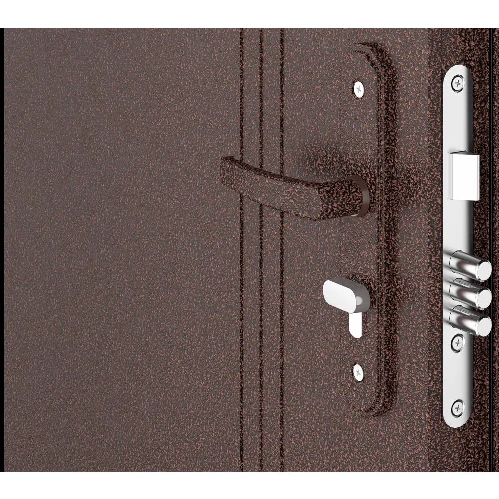 Металлическая входная дверь DOORHAN ЭКО - надежная защита с антивандальным покрытием 16802315 STLM-0007192 - Вид №2