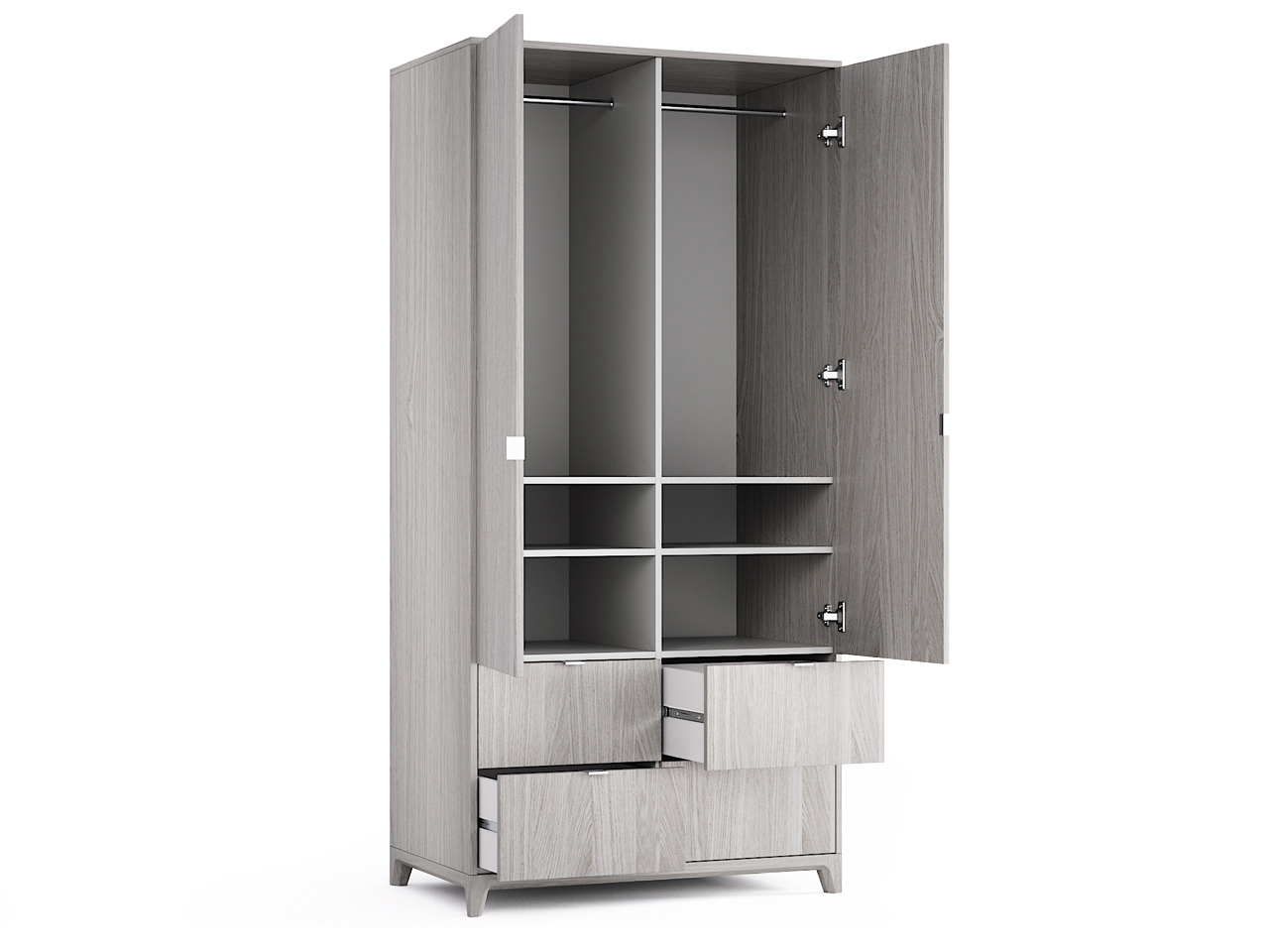 IDC018004000 The IDEA Шкаф CASE №4 - 1000  - Вид №2